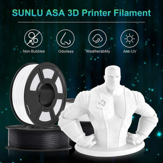SUNLU 3D Printer Filament ASA Outdoor UV Heat Rain Resistant